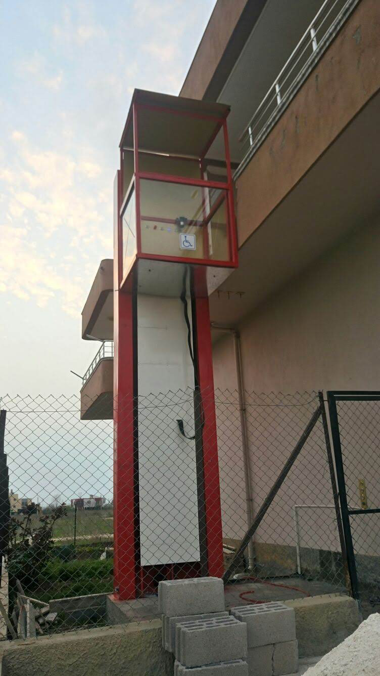 Kapalı Engelli Asansörü