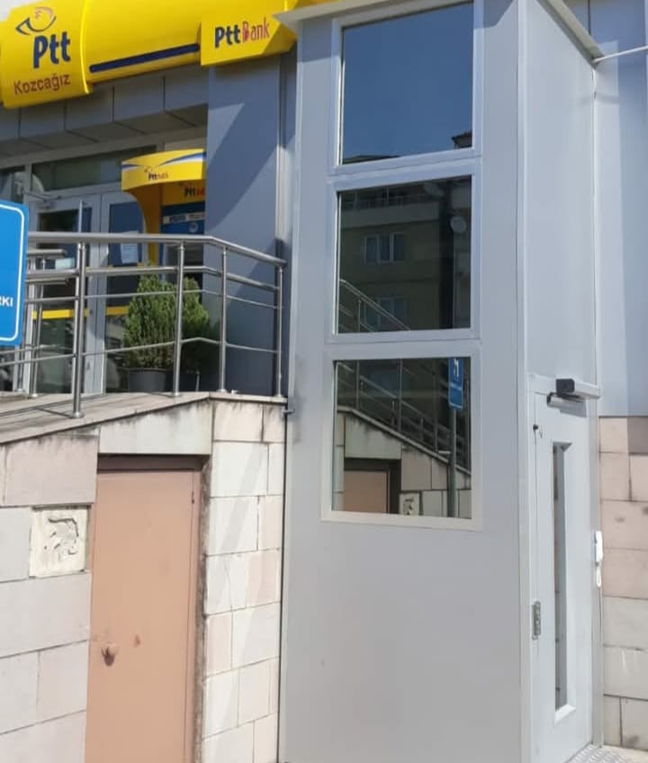 Yatay Engelli Asansörü